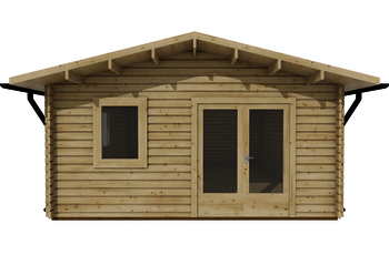 Caleba SRL - Casa in legno MATILDE 5x5, 25 m²