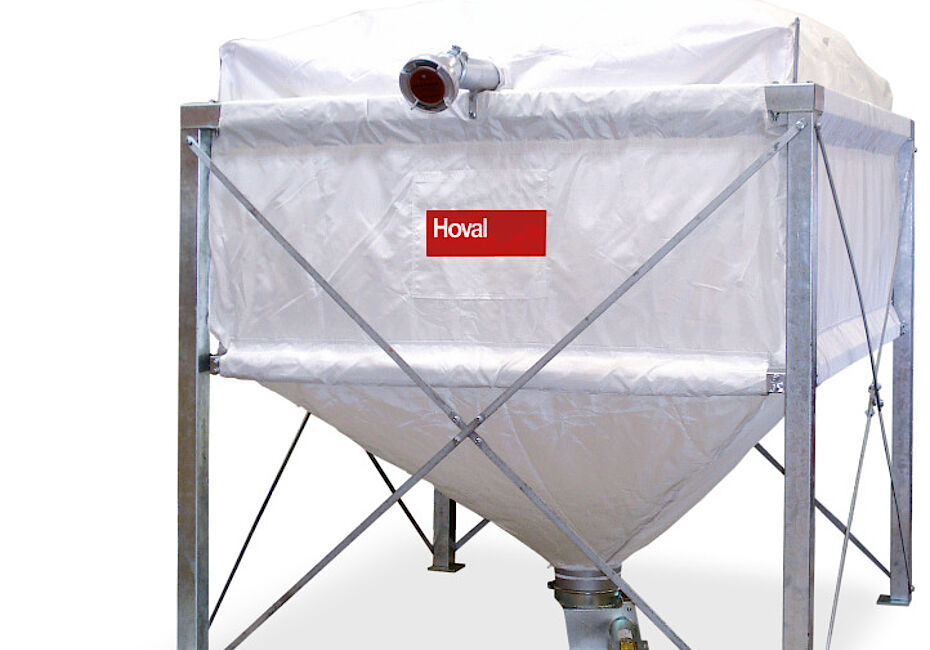 Hoval Srl - Silo in tessuto pellet standard HP....SFA 24x24/1800 - 30x30/2700