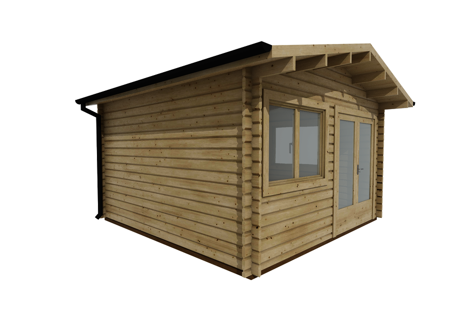 Caleba SRL - Casa in legno LELLA 4x4, 16 m²