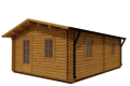 Caleba SRL - Casa di legno coibentata IRMA 5x6