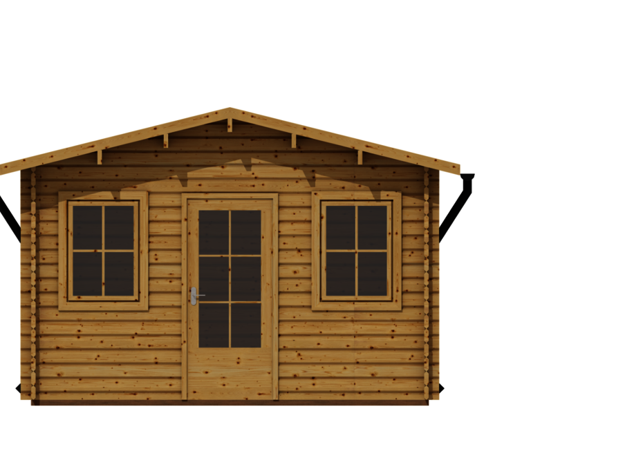 Caleba SRL - Casa in legno CHIARA 4x3, 12 m²