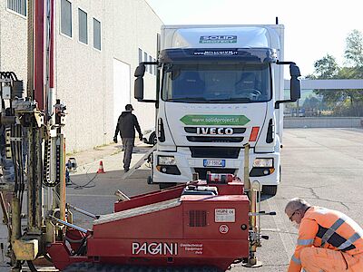 Consolidamento fondazioni per azienda a Termoli, Molise