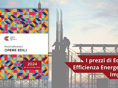 2025 | Appena pubblicato il Nuovo Listino Prezzi Edili della Camera di Milano