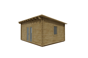 Caleba SRL - Casa in legno GLORIA 6x6 m, 36 m²