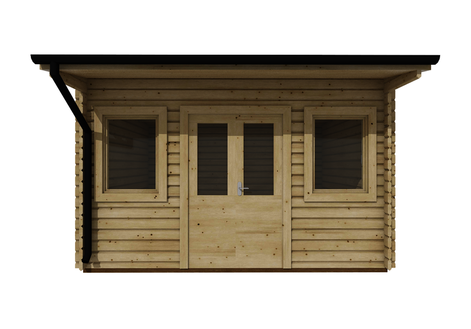 Caleba SRL - Casa in legno AZZURRA 4x3, 12 m²