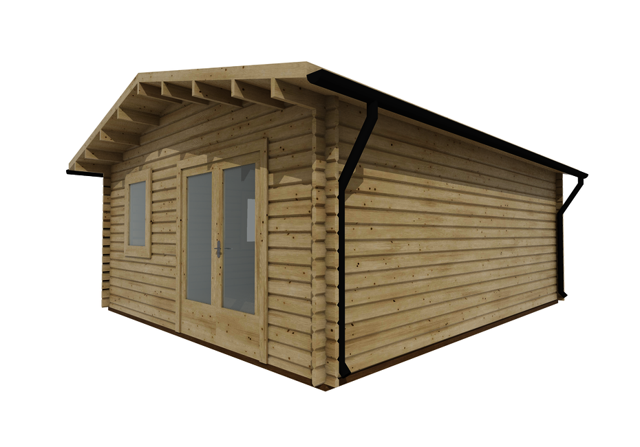 Caleba SRL - Casa in legno EMILY 5x6, 30 m²