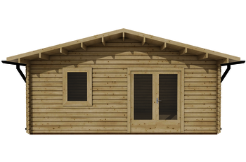 Caleba SRL - Casa in legno EMILY 6x3, 18 m²