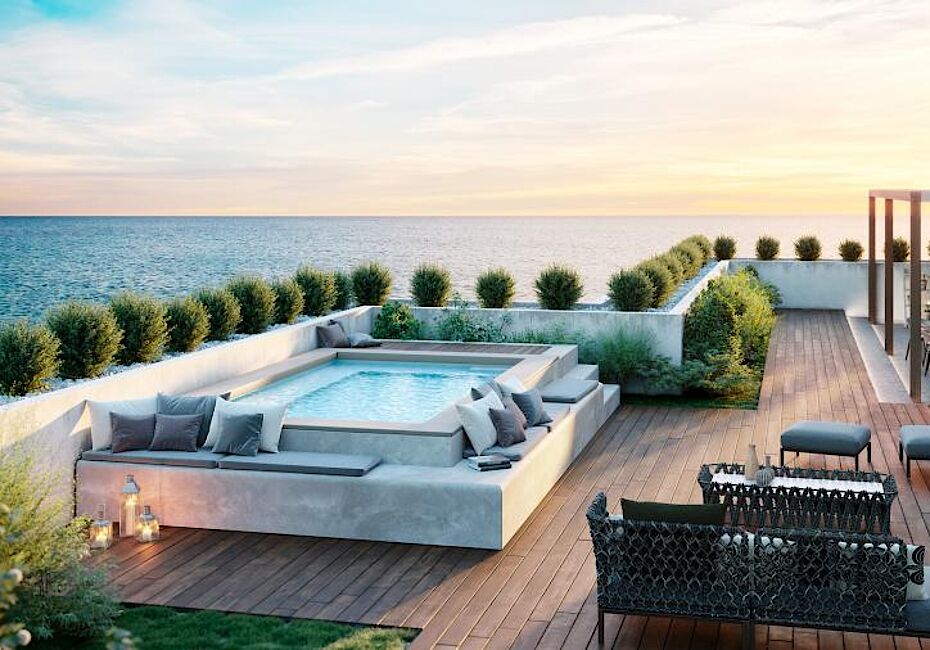 SpaSpace - Piscina da terrazzo - La Veneta Forme | GUIDA EDILIZIA