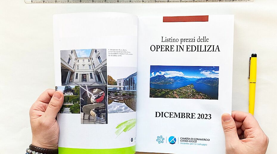 Tutte le Novità del Listino Prezzi Edili dicembre 2023 della CCIAA Como-Lecco