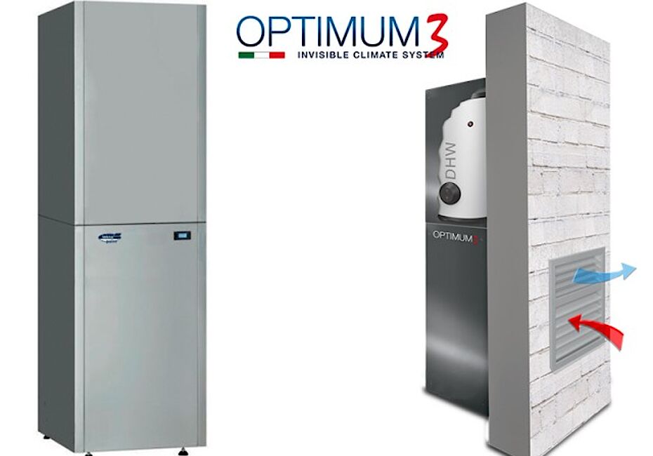 Tekno Point Italia - Pompa di calore senza unità esterna - OPTIMUM 3