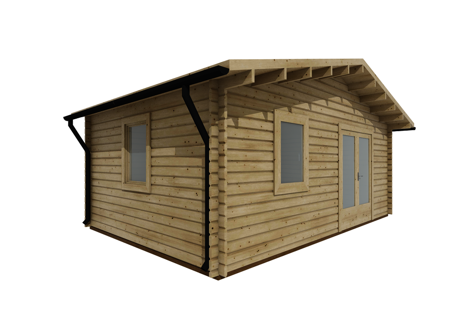 Caleba SRL - Casa in legno EMILY 6x4, 24 m²