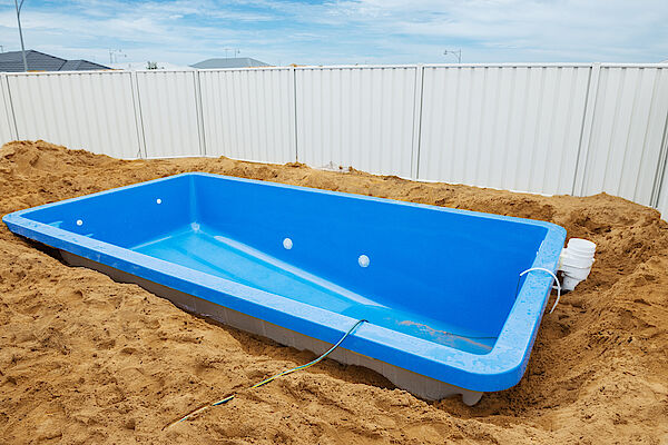 piscina interrata per bambini