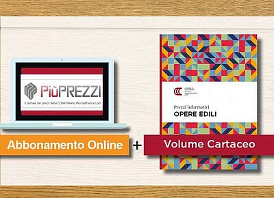Piuprezzi | Infocamere - Opere Edili Milano – Abbonamento Online + Volume Cartaceo 1/2025