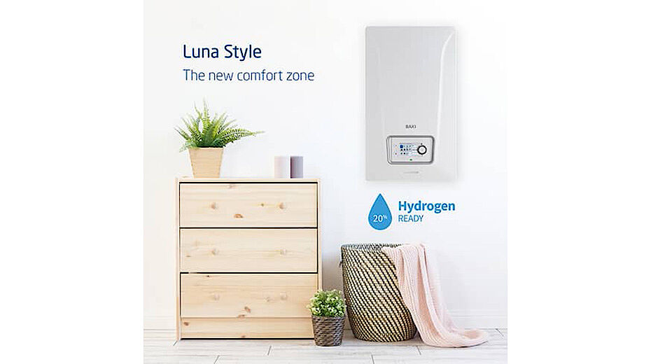 Caldaie murali a gas a condensazione Luna Style BAXI: scelta green e di design