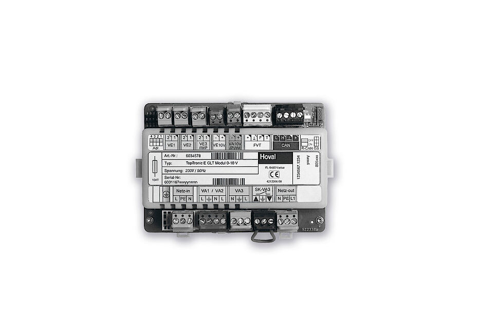 Hoval Srl - TopTronic® E GLT-Modul 0 - 10V