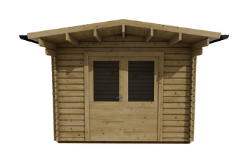 Caleba SRL - Casa in legno, ROMA 3x2, 6 m²