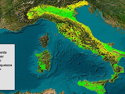 Agrivoltaico: ecco la mappa che ne individua il potenziale