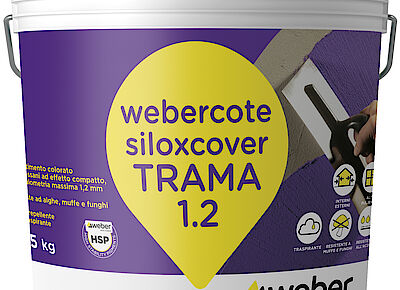 Saint-Gobain Italia - webercote siloxcover TRAMA 1.2 - 1.5 