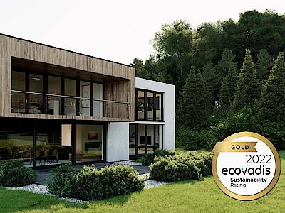 La sostenibilità di REHAU riceve l'oro dall'agenzia di rating EcoVadis