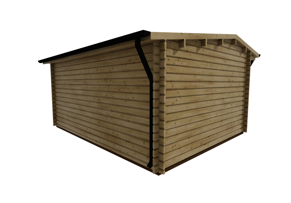Caleba SRL - Casa in legno AZZURRA 5x4, 20 m²