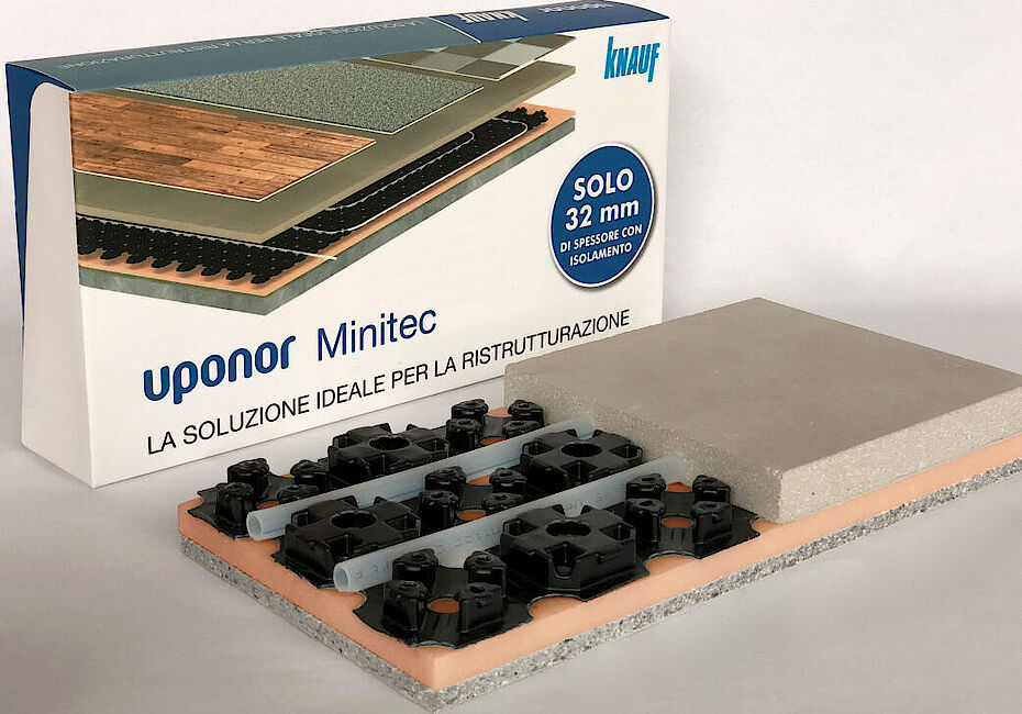 Uponor - Uponor Minitec e Knauf NE425: la combinazione vincente e certificata