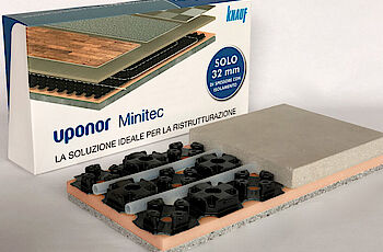 Uponor - Uponor Minitec e Knauf NE425: la combinazione vincente e certificata