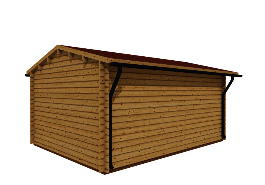 Caleba SRL - Casetta di legno (44mm) ANITA 5x4 m