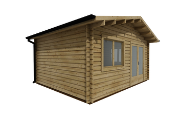 Caleba SRL - Casa in legno LELLA 5x4, 20 m²