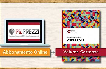 Piuprezzi | Infocamere - Opere Edili Milano – Abbonamento Online + Volume Cartaceo 3/2023