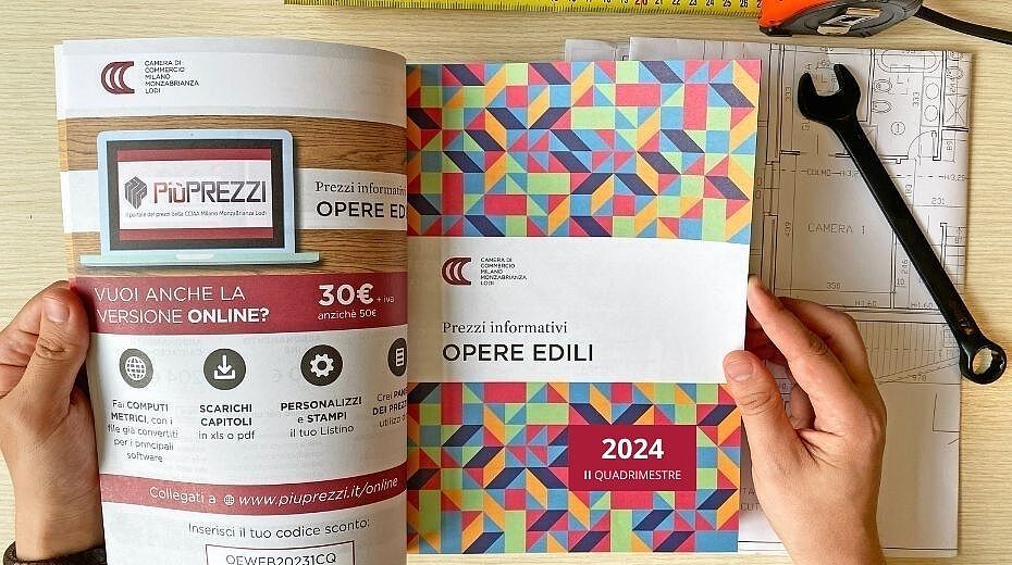 Il Nuovo Listino Prezzi Opere Edili 3/2024 della Camera di Commercio di MI MB LO