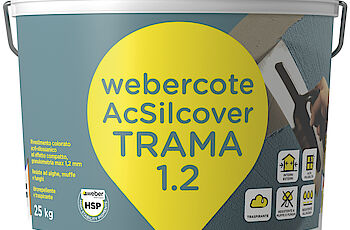 Saint-Gobain Italia - webercote AcSilcover TRAMA 1.2 - 1.5