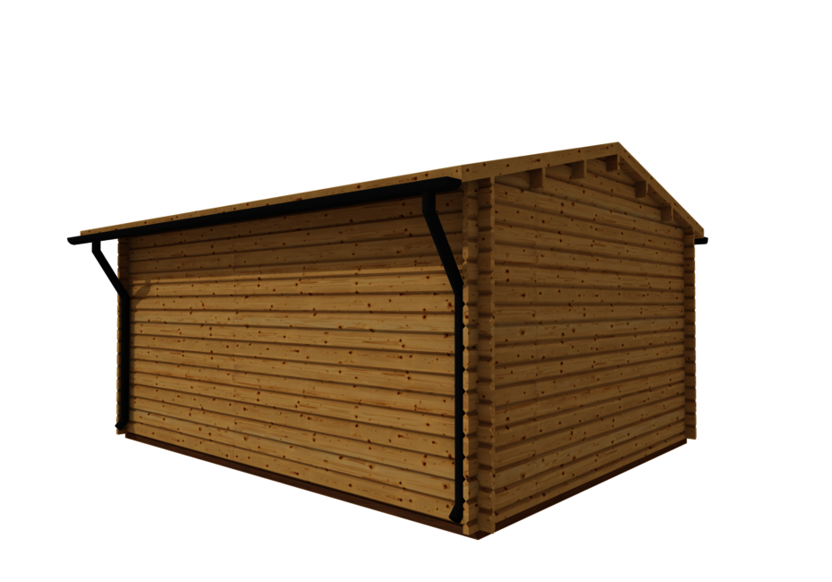 Caleba SRL - Casetta di legno (44mm) MATILDE 5x4 m