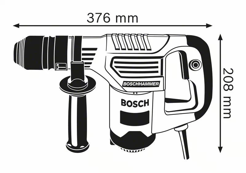 BOSCH Professional - GSH 3 E Professional - Martello demolitore