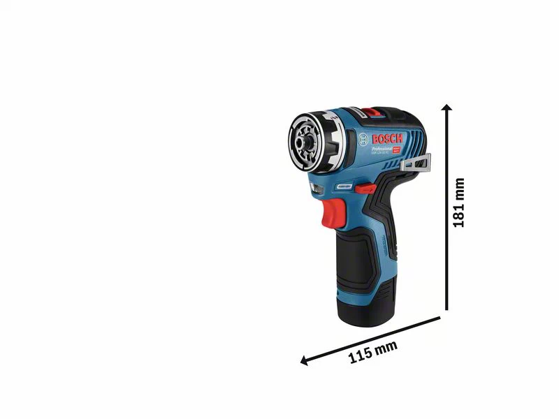 BOSCH Professional - GSR 12V-35 FC Professional - Trapano avvitatore a batteria