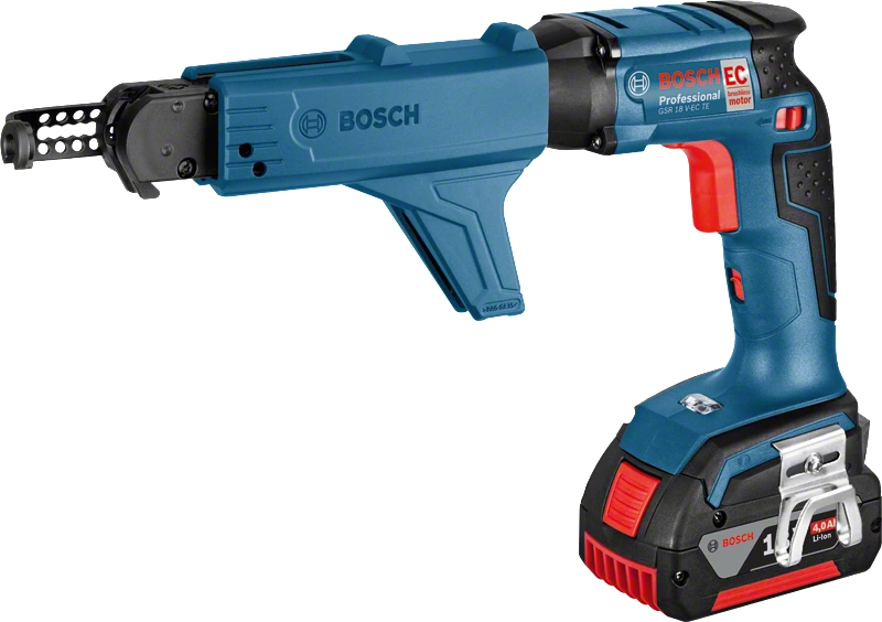 BOSCH Professional - GSR 18 V-EC TE + MA 55 Professional - Avvitatore per cartongesso