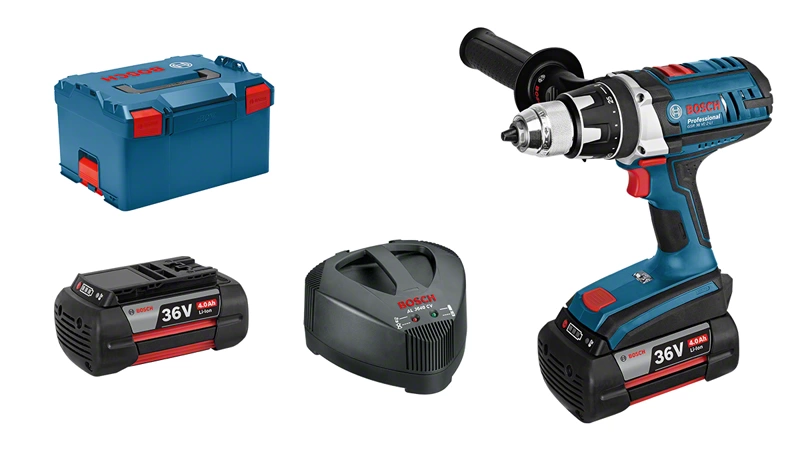 BOSCH Professional - GSR 36 VE-2-LI Professional - Trapano avvitatore a batteria